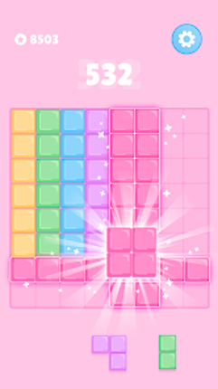 Pink Rush: Block Puzzle Game Image