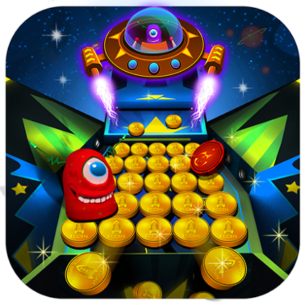 Space Blaze Coin Party Dozer Game Cover