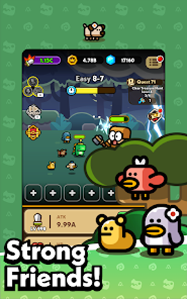 Hero Dino: Idle RPG screenshot