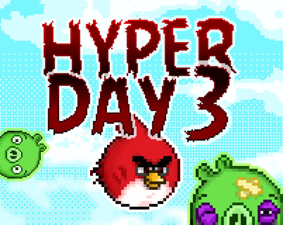 Games like Hyper Day 3 - Angry Birds (Pixel Art version)
