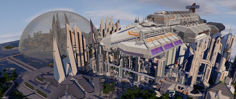 Minecraft Map: CITY v4.4-v4.2-v4.1 Image