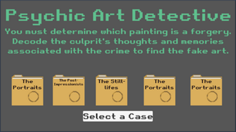 Psychic Art Detective screenshot