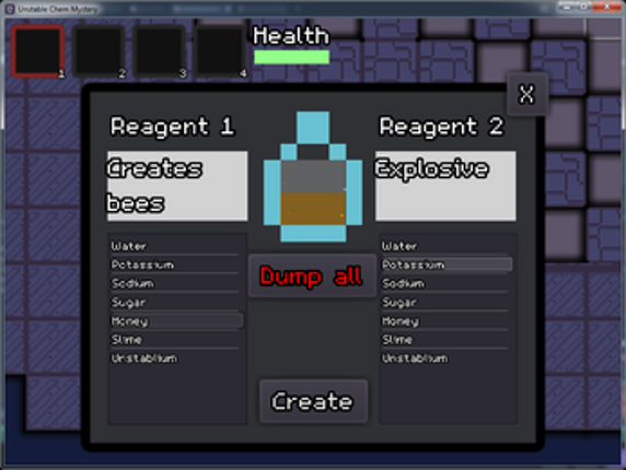 Unstable Chem Mystery screenshot