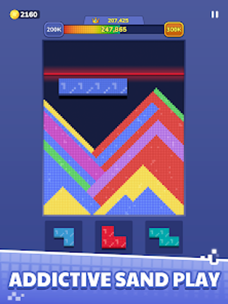 Sand Block Color Escape Puzzle screenshot