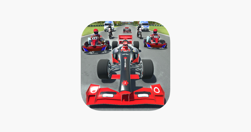 Kart VS Formula Car Race Game Cover