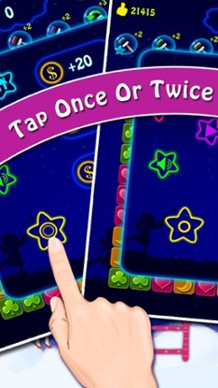 Lucky Stars 2 - A Free Addictive Star Crush Game To Pop All Stars In The Sky Image