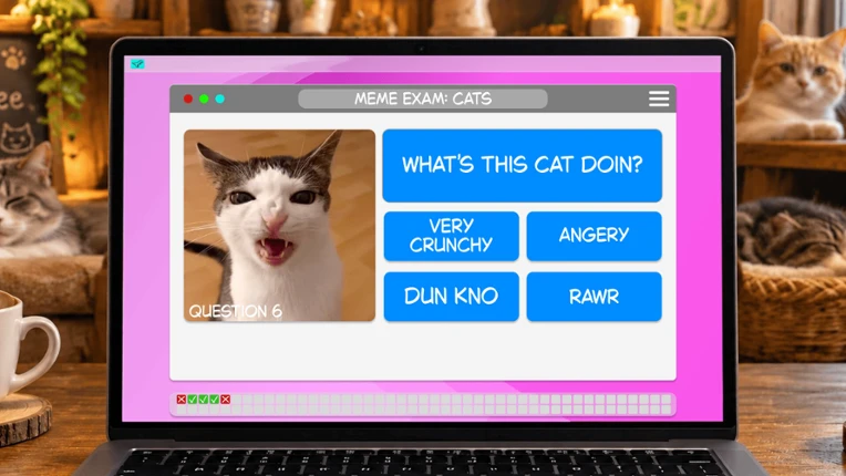 Meme Exam: Cats Image