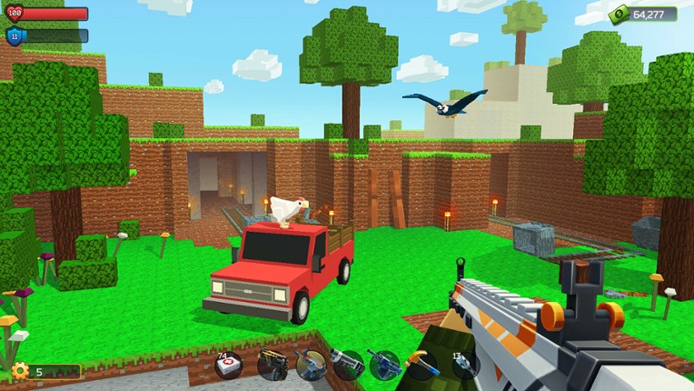 Pixel Combat: Zombie Shooter screenshot