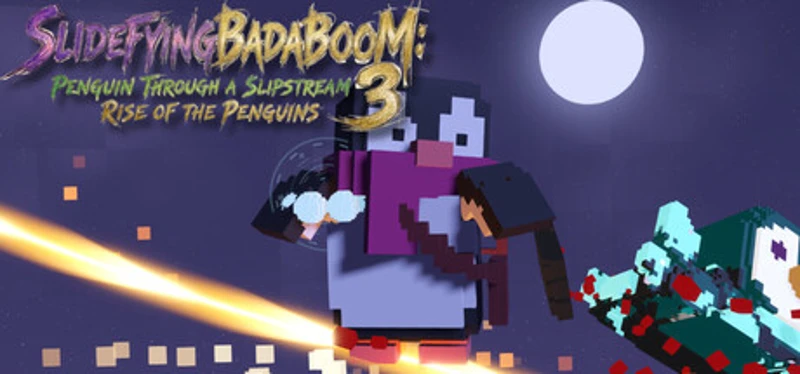 SlidefyingBadaBoom Penguin through a Slipstream: Rise of the Penguins 3 Image