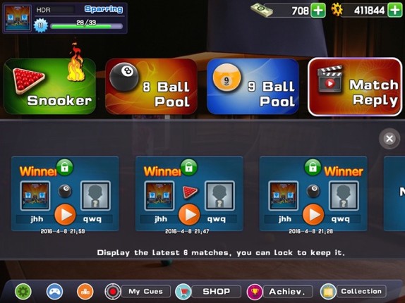 Snooker World screenshot