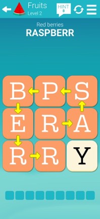 Word Swipe Grids Game screenshot