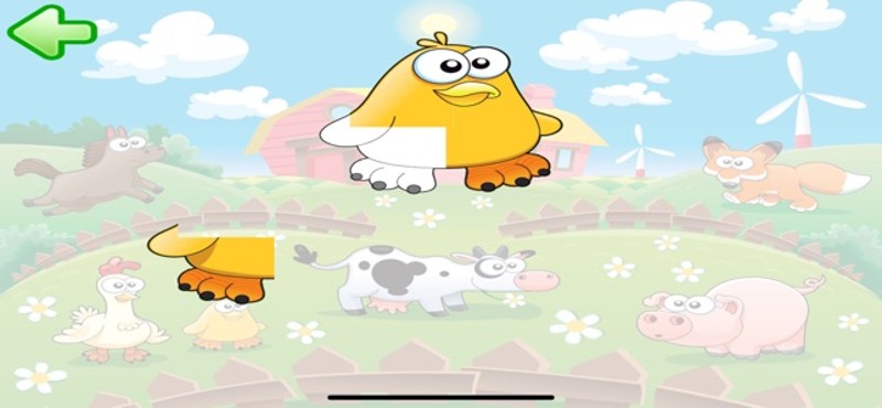 Animal sounds puzzle for kids screenshot