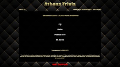 Athena Trivia Image