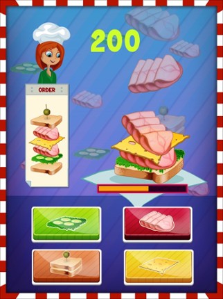 Christmas Sandwich Maker - Cooking Game for kids screenshot