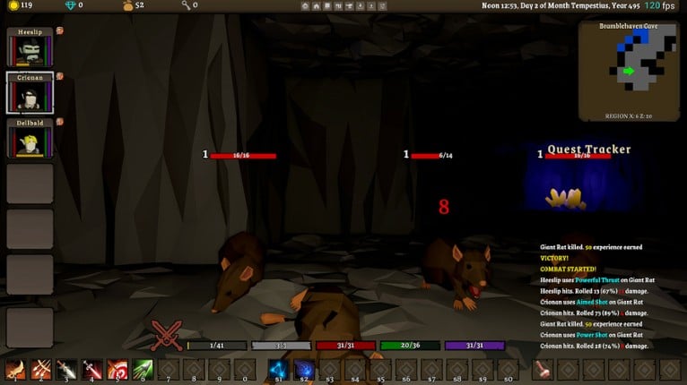 Descending: Curse of the Blood Crown screenshot