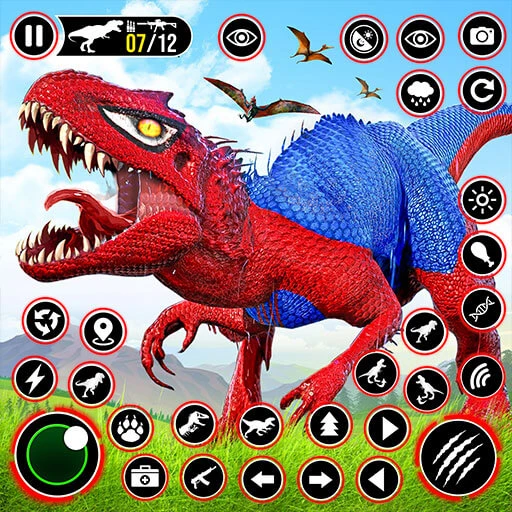 Games like Wild Dinosaur Hunting Gun Game