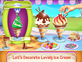 Icecream Cone Cupcake Baking Image