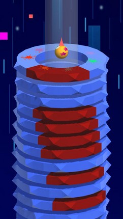 3D Helix Jump Ball Image