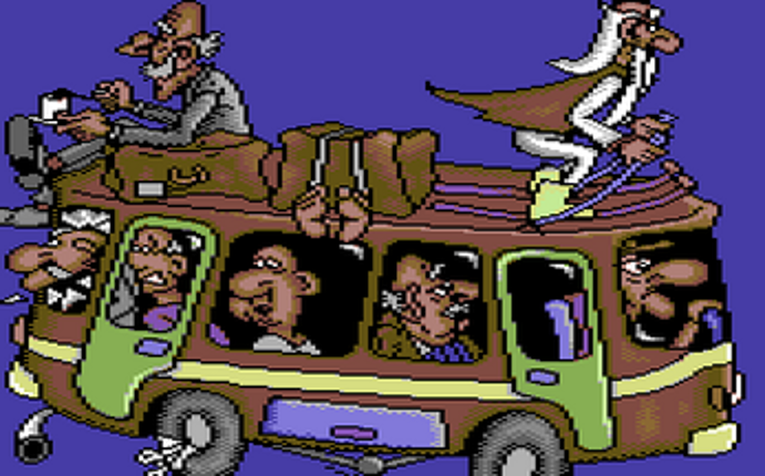 [German] Crazy News (C64) screenshot