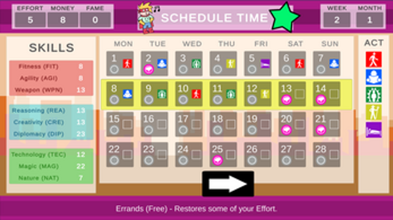 My Super Schedule Image