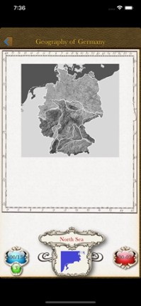 Germany. The Wonder Atlas Quiz screenshot