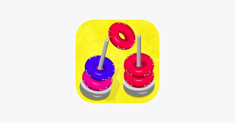 Hoop Stack Game - Color Sort Image