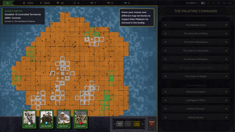 Imperial Wager: The Shattered Crown of Augustus screenshot