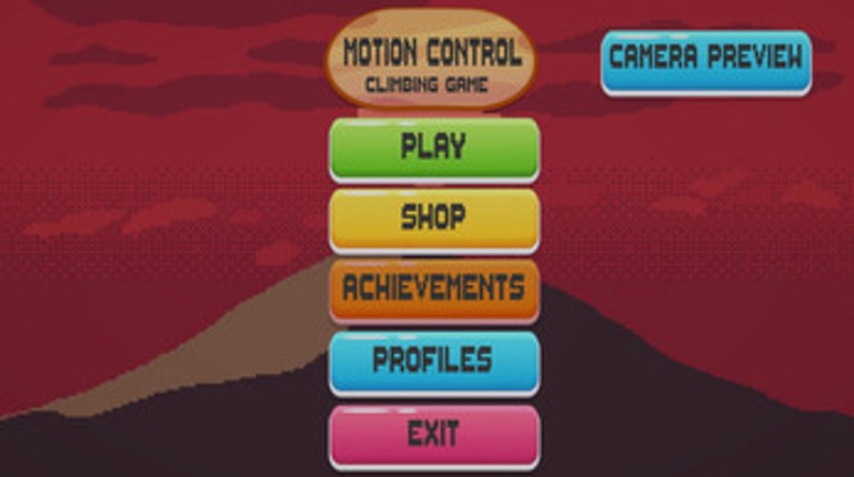 Motion Control Climbing Game screenshot
