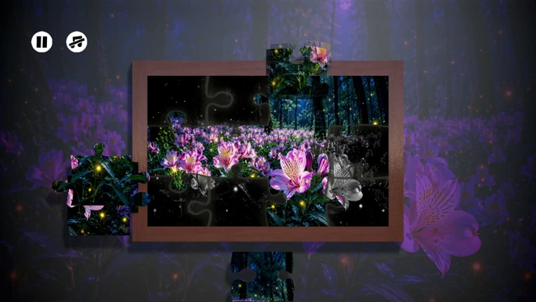 Puzzles Flowers Image