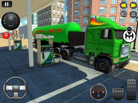 Real Service Truck Drive City screenshot