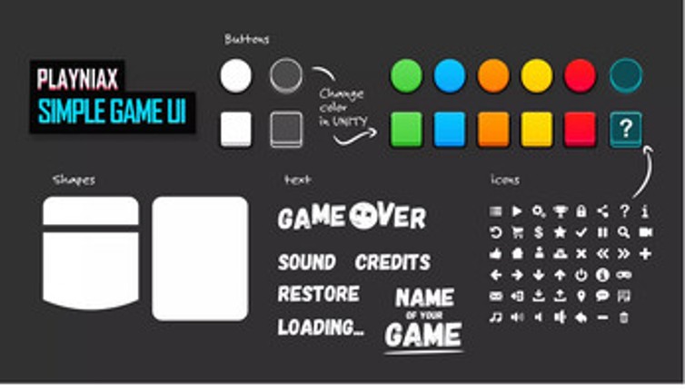 SimpleGameUI - Unity UI Template screenshot
