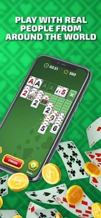 Solitaire Battle Blitz Game screenshot