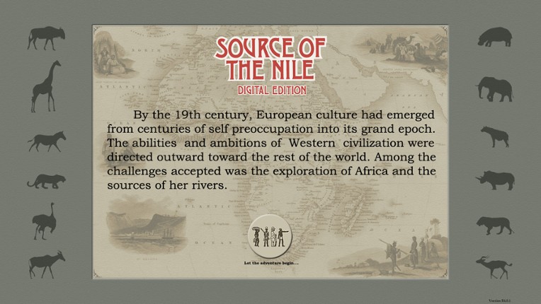 Source of the Nile Digital Edition screenshot