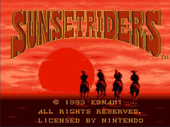 Sunset Riders Image