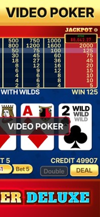 Video Poker Deluxe screenshot