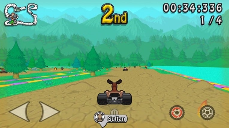 Wacky Wheels HD Kart Racing screenshot
