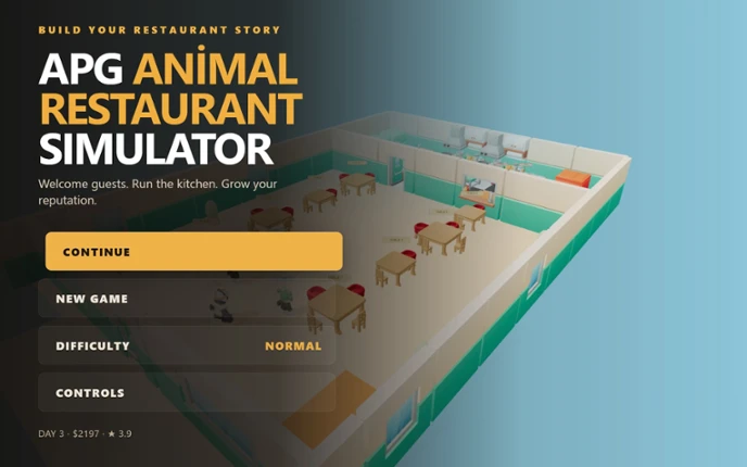 APG Animal Restaurant Simulator Image