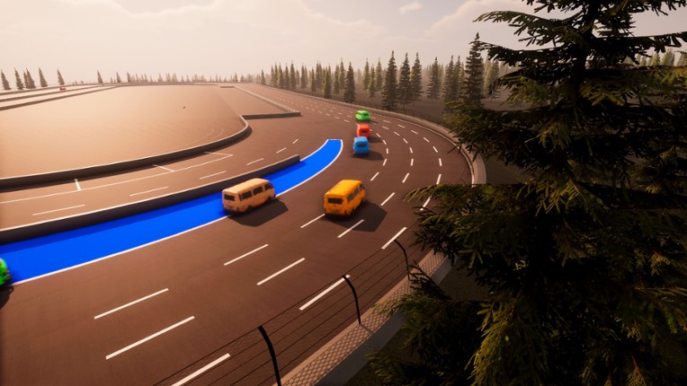 Big BEAUTIFUL Van Derby Racing screenshot