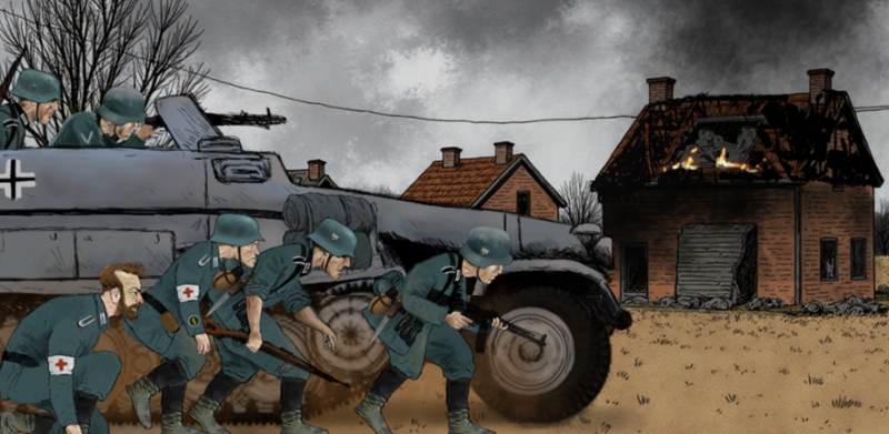 Brave People - WWII Point-N-Click Game Image