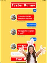 Easter Bunny Call &amp; Text Image