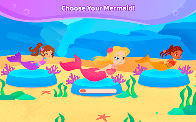 Running Mermaid Games for Kids screenshot