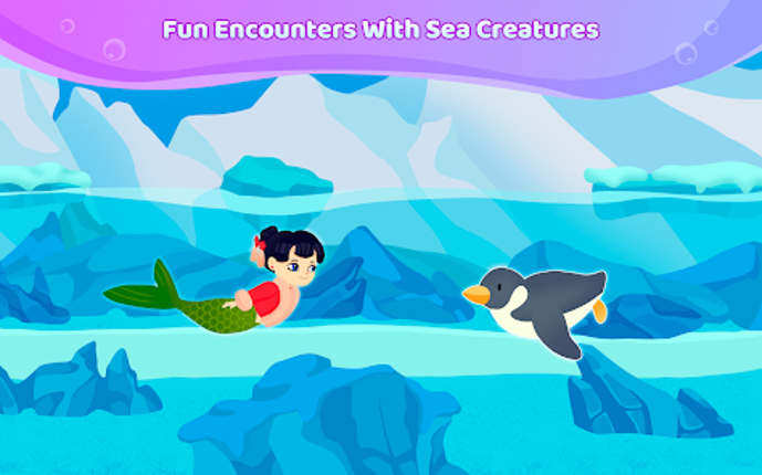 Running Mermaid Games for Kids screenshot