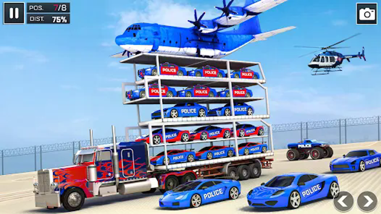 Police Transport Car Parking screenshot