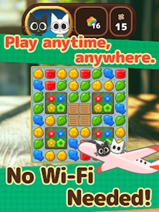Ash & Snow: Cat Pop'n Match screenshot