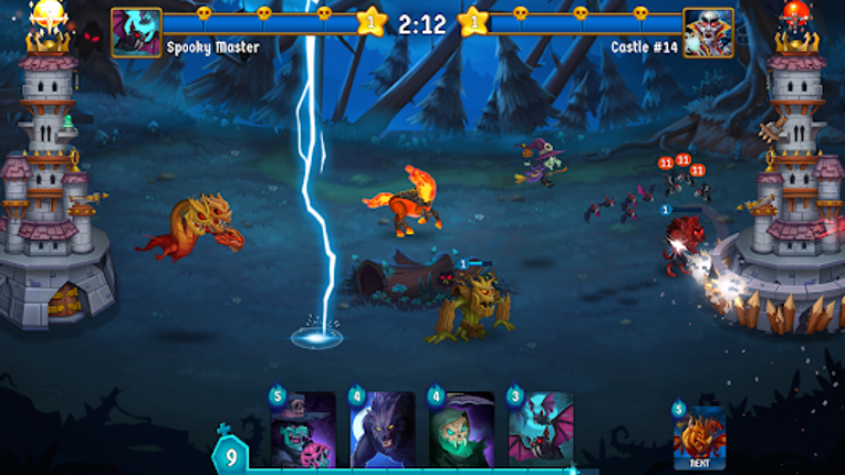 Spooky Wars - Castle Defense screenshot