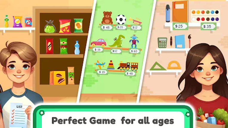 Grocery Market Cashier Store Image
