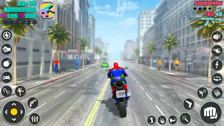 Robot Spider Hero Spider Games screenshot