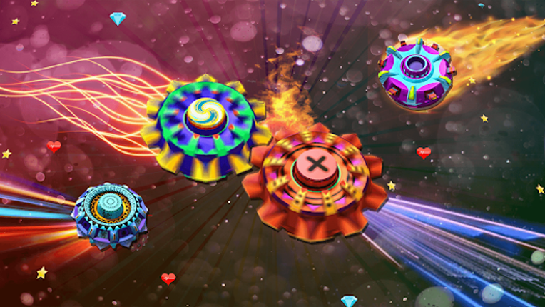 Fidget Spinner Fight.io Game Image