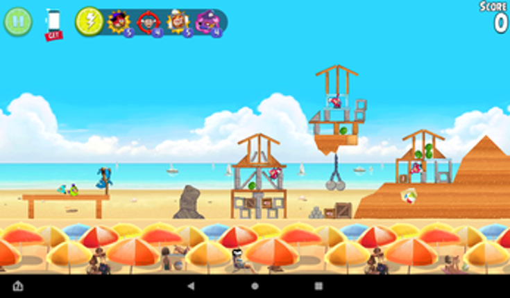 Angry Birds Rio D side screenshot