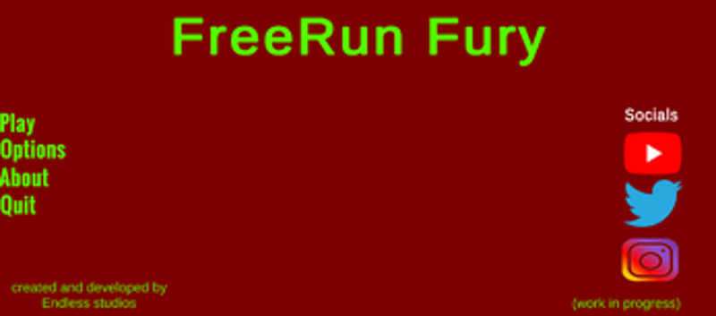 FREERUN FURY screenshot